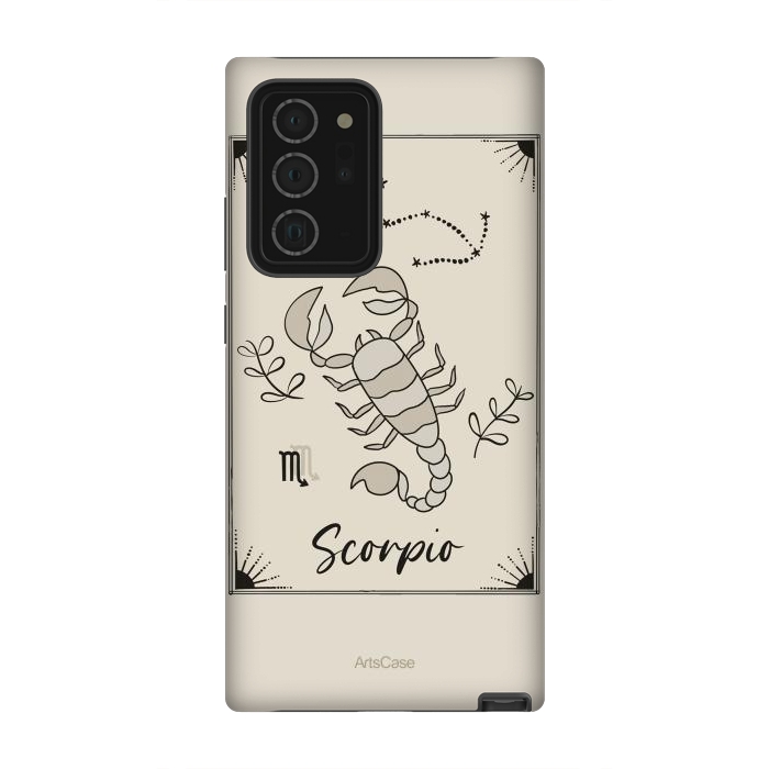 Galaxy Note 20 Ultra StrongFit Scorpio by ArtsCase