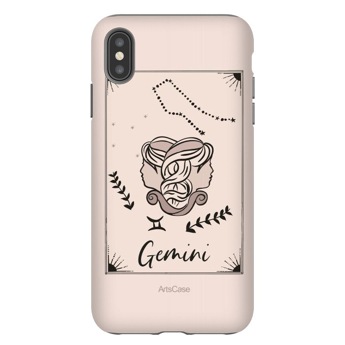 iPhone Xs Max StrongFit Gemini by ArtsCase