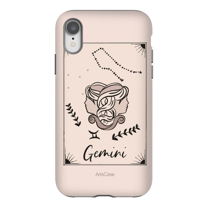 iPhone Xr StrongFit Gemini by ArtsCase