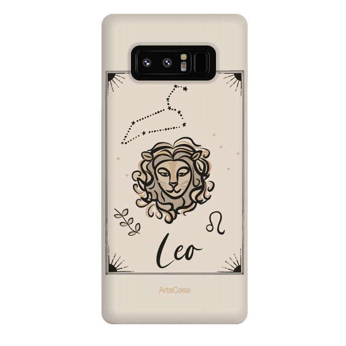 Galaxy Note 8 StrongFit Leo by ArtsCase