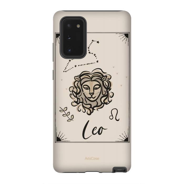 Galaxy Note 20 StrongFit Leo by ArtsCase