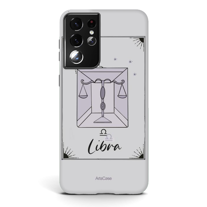 Galaxy S21 ultra StrongFit Libra by ArtsCase