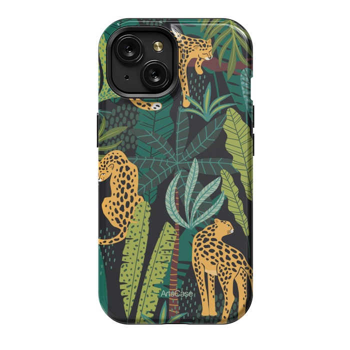 iPhone 15 StrongFit Morning Jungle by ArtsCase