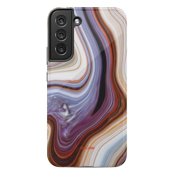 Galaxy S22 plus StrongFit Brown Marble Pattern by ArtsCase