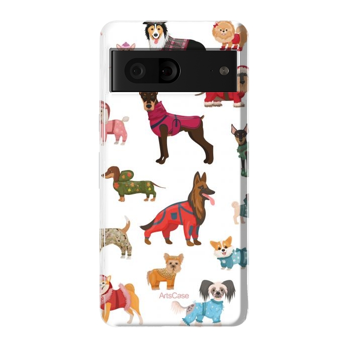 Pixel 7 StrongFit Fashion Dogs by ArtsCase