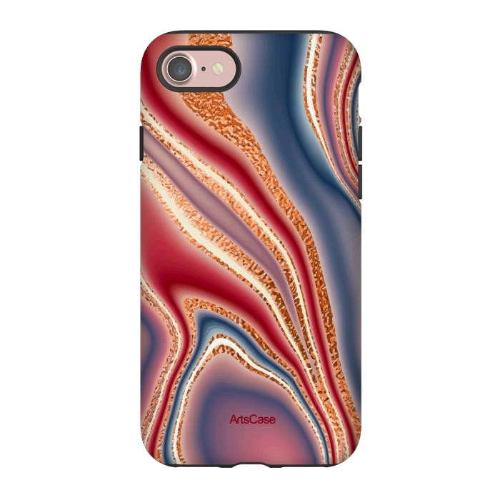 iPhone 7 StrongFit Colored spangles by ArtsCase