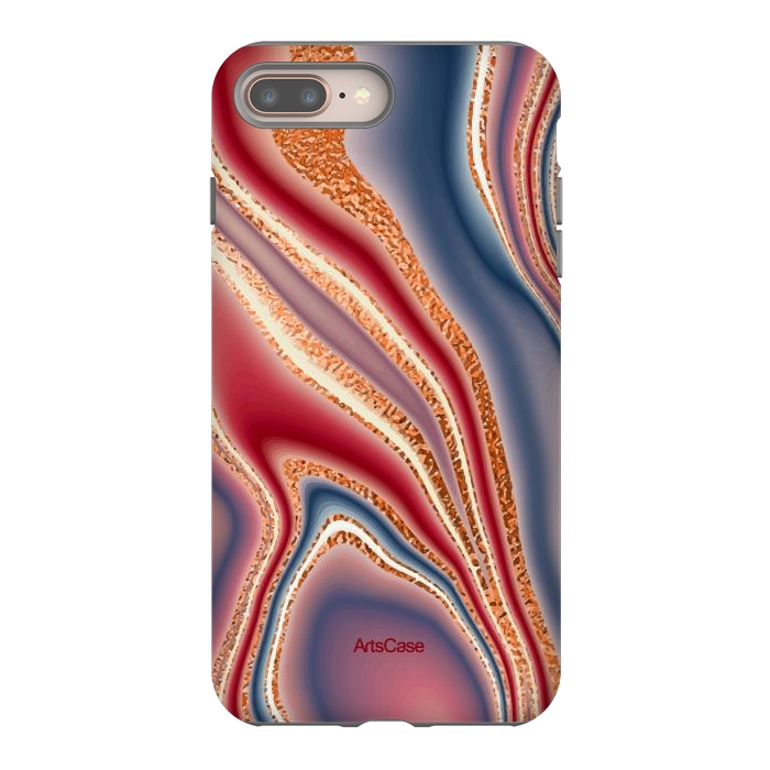 iPhone 8 plus StrongFit Colored spangles by ArtsCase