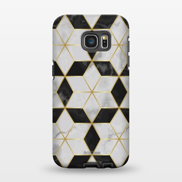 Galaxy S7 EDGE StrongFit Luxury Geometry by ArtsCase