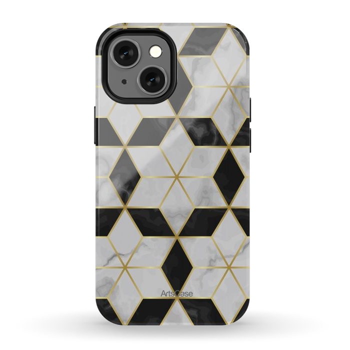 iPhone 12 mini StrongFit Luxury Geometry by ArtsCase