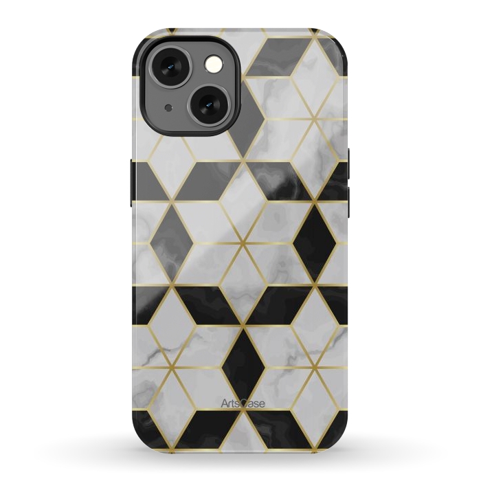 iPhone 13 StrongFit Luxury Geometry by ArtsCase