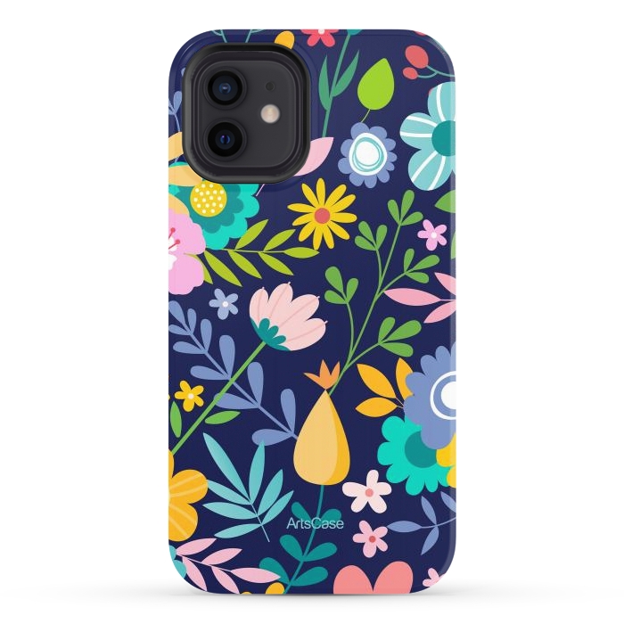 iPhone 12 StrongFit Fresh flowers by ArtsCase