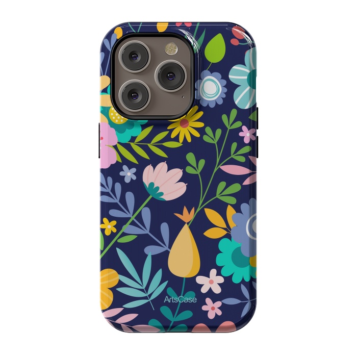 iPhone 14 Pro StrongFit Fresh flowers by ArtsCase