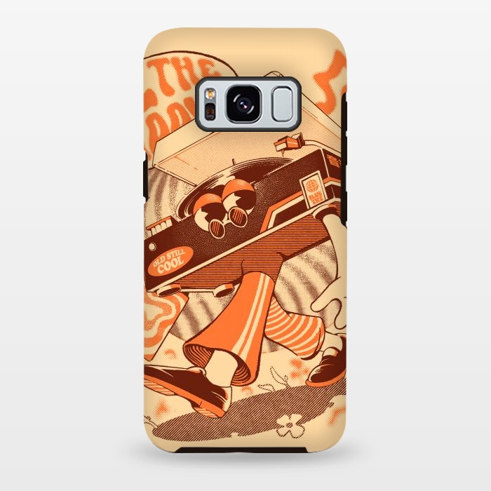 Galaxy S8 plus StrongFit Feel the Groovy by Ilustrata