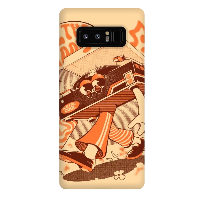 Galaxy Note 8 StrongFit Feel the Groovy by Ilustrata