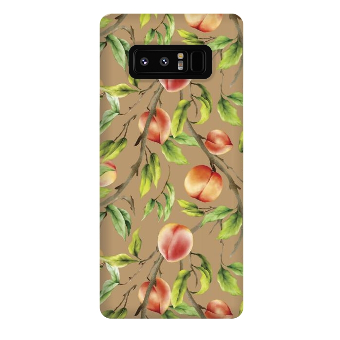 Galaxy Note 8 StrongFit Peaches on the tree by Bledi
