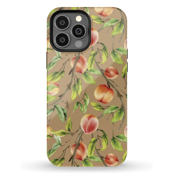 iPhone 13 Pro Max StrongFit Peaches on the tree by Bledi