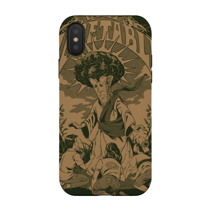 iPhone Xs / X StrongFit Holy Vegetable by Ilustrata