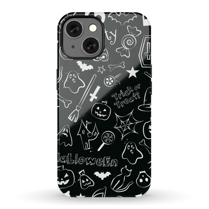 iPhone 13 StrongFit Halloween Pattern by Bledi