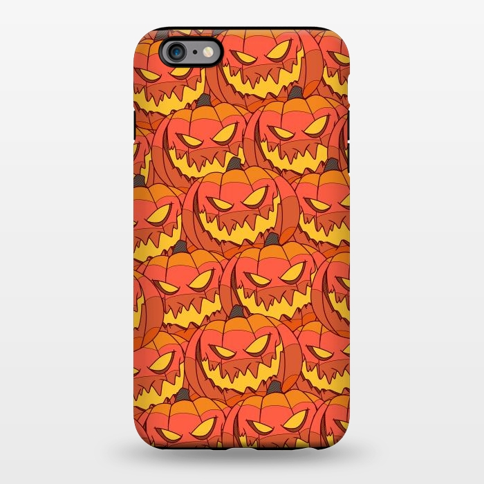 iPhone 6/6s plus StrongFit Halloween pumpkin carvings by Steve Wade (Swade)