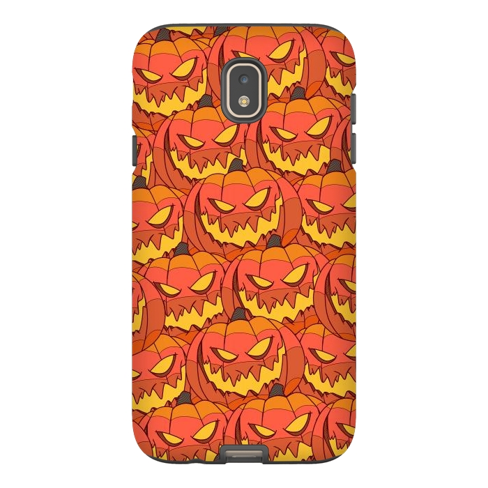 Galaxy J7 StrongFit Halloween pumpkin carvings by Steve Wade (Swade)