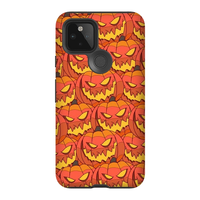 Pixel 5 StrongFit Halloween pumpkin carvings by Steve Wade (Swade)