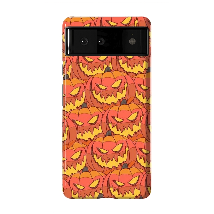 Pixel 6 StrongFit Halloween pumpkin carvings by Steve Wade (Swade)