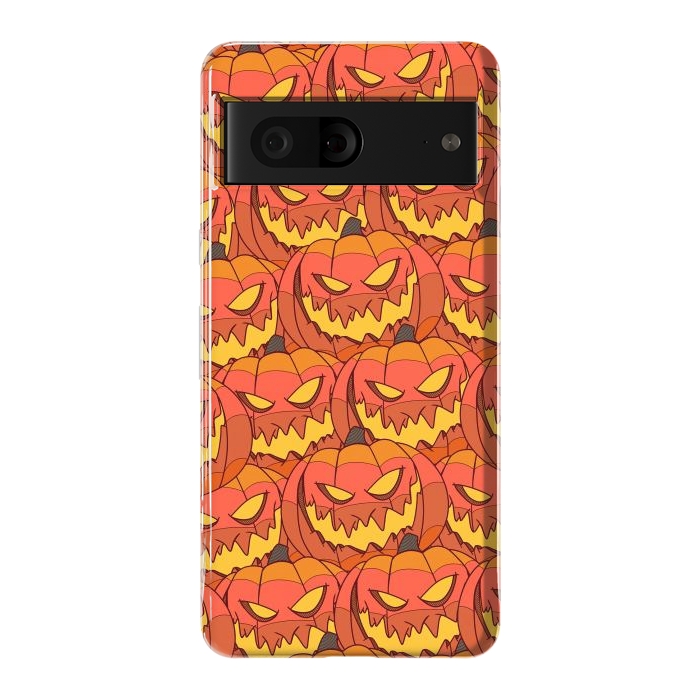 Pixel 7 StrongFit Halloween pumpkin carvings by Steve Wade (Swade)