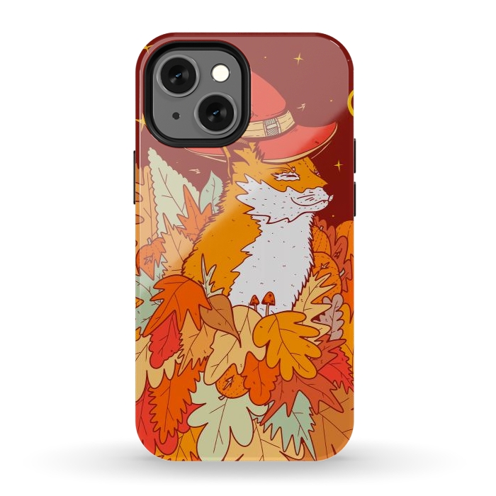 iPhone 12 mini StrongFit The wizard fox by Steve Wade (Swade)