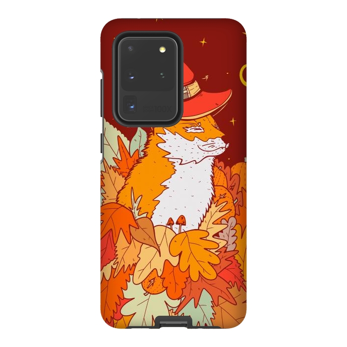 Galaxy S20 Ultra StrongFit The wizard fox by Steve Wade (Swade)