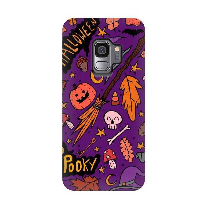 Galaxy S9 StrongFit Everything Halloween  by Steve Wade (Swade)