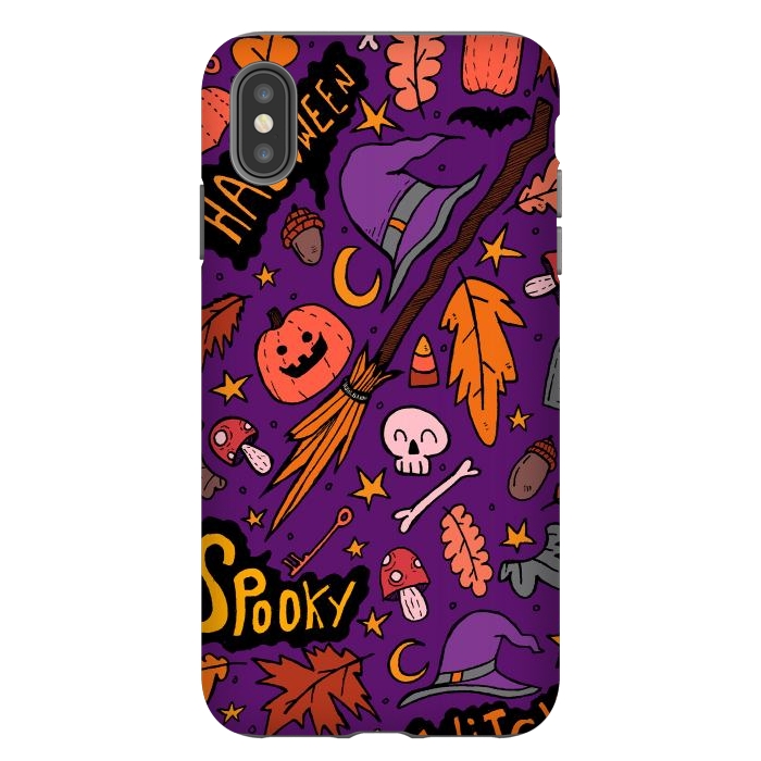 iPhone Xs Max StrongFit Everything Halloween  by Steve Wade (Swade)