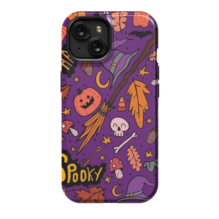 iPhone 15 StrongFit Everything Halloween  by Steve Wade (Swade)