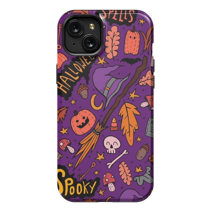 iPhone 15 Plus StrongFit Everything Halloween  by Steve Wade (Swade)