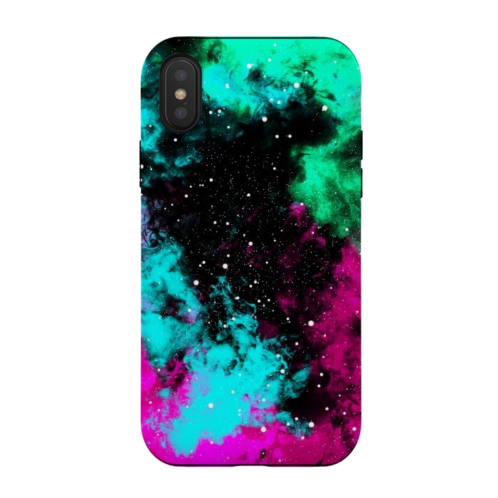 iPhone Xs / X StrongFit Cosmic clouds by Steve Wade (Swade)