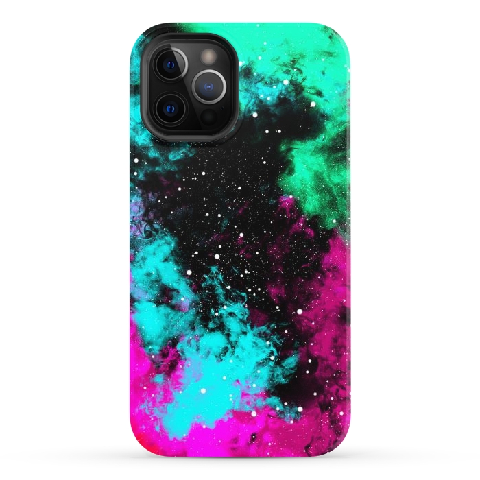iPhone 12 Pro StrongFit Cosmic clouds by Steve Wade (Swade)