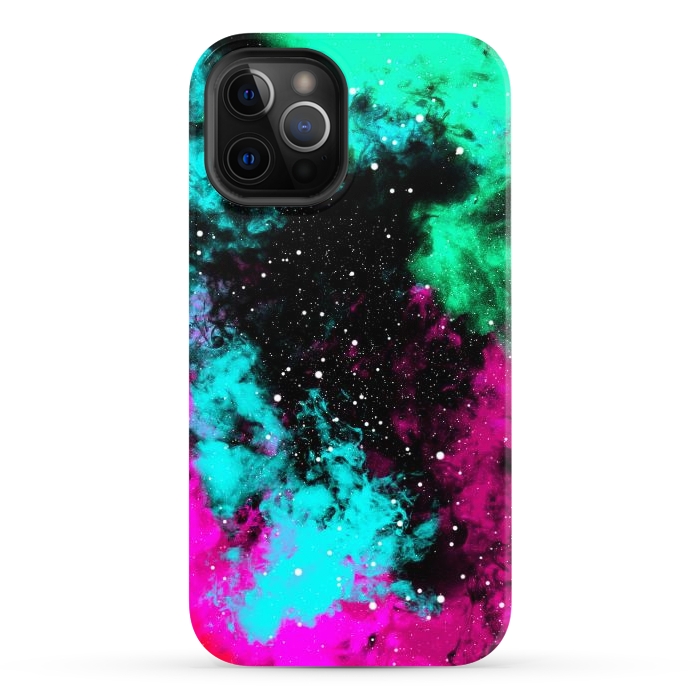 iPhone 12 Pro Max StrongFit Cosmic clouds by Steve Wade (Swade)