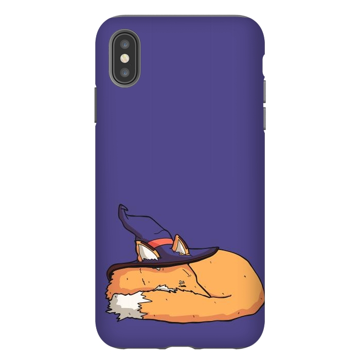 iPhone Xs Max StrongFit The sleeping wizard's fox by Steve Wade (Swade)
