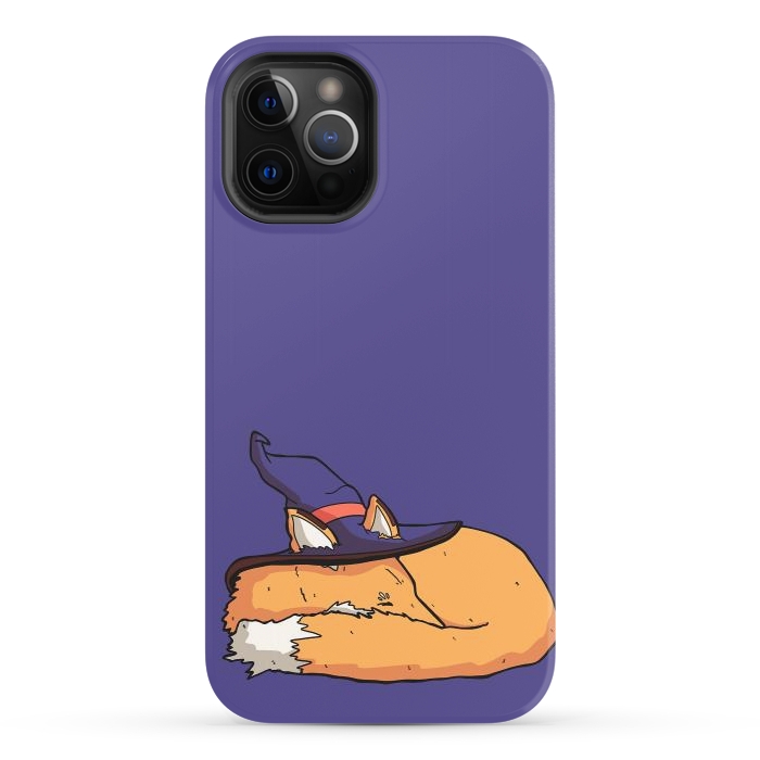 iPhone 12 Pro StrongFit The sleeping wizard's fox by Steve Wade (Swade)