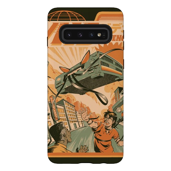 Galaxy S10 StrongFit VHS Revenge by Ilustrata