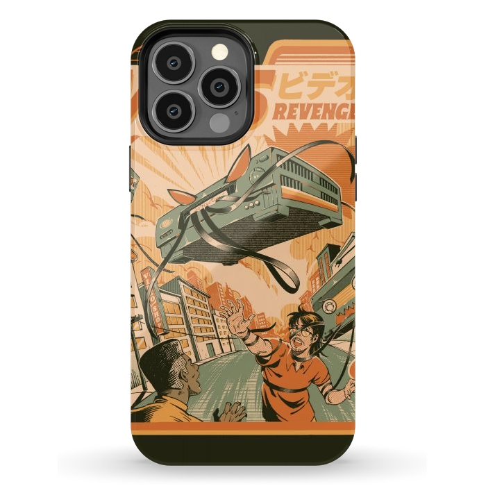 iPhone 13 Pro Max StrongFit VHS Revenge by Ilustrata