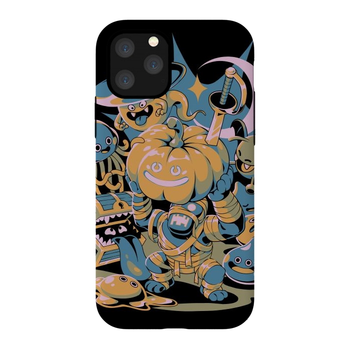 iPhone 11 Pro StrongFit Spooky Quest by Ilustrata