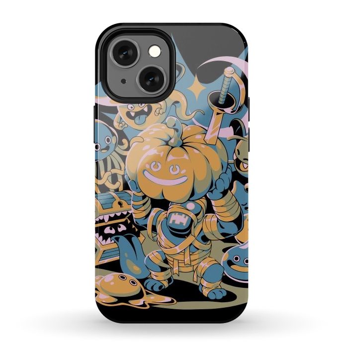 iPhone 12 mini StrongFit Spooky Quest by Ilustrata