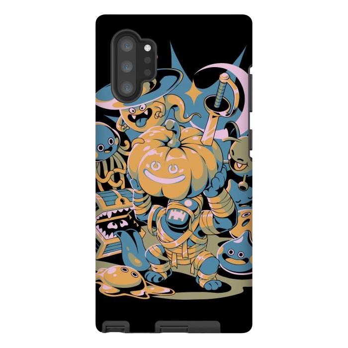 Galaxy Note 10 plus StrongFit Spooky Quest by Ilustrata