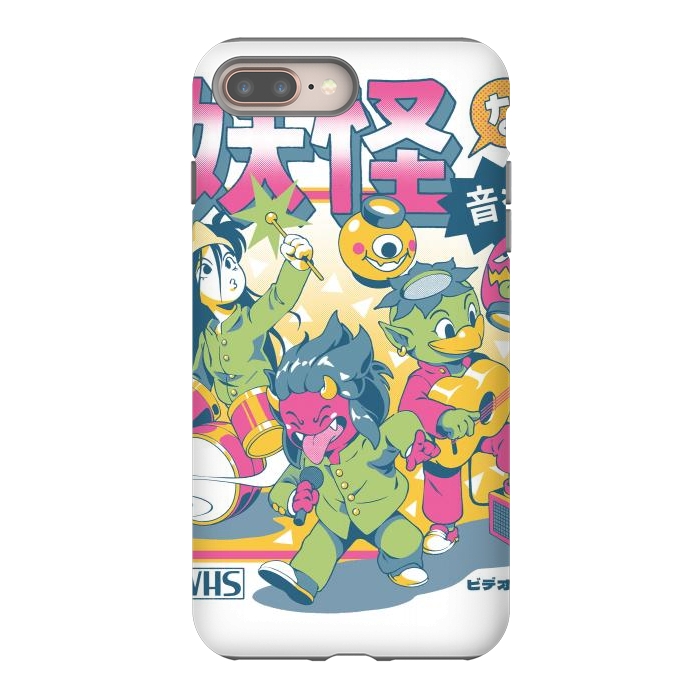 iPhone 8 plus StrongFit Yōkai Band by Ilustrata