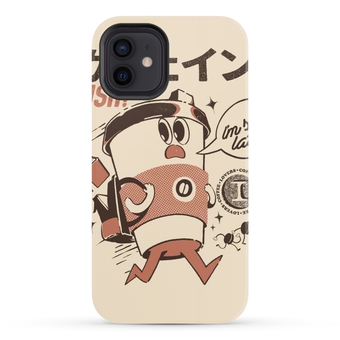 iPhone 12 StrongFit I'm so Latte! - Cream by Ilustrata