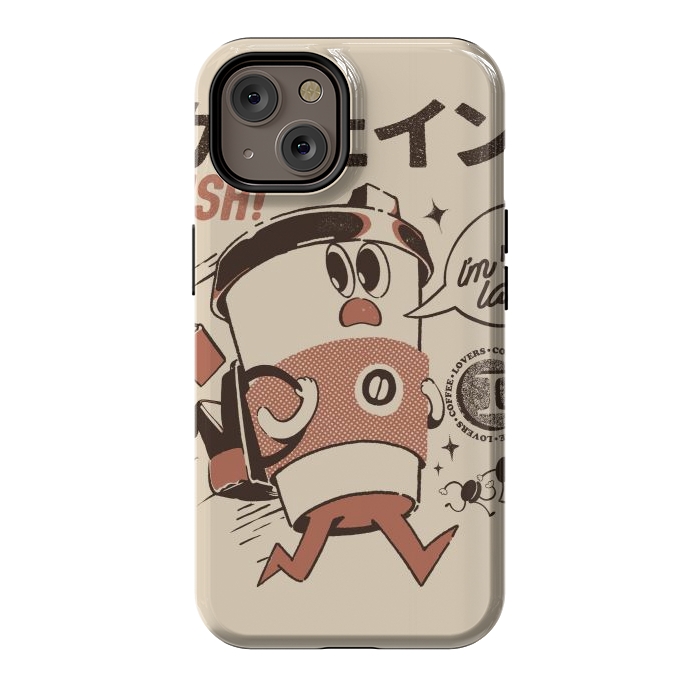 iPhone 14 StrongFit I'm so Latte! - Cream by Ilustrata