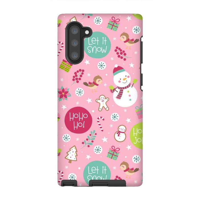 Galaxy Note 10 StrongFit Pink for christmas by ArtsCase