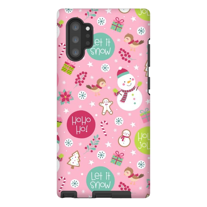 Galaxy Note 10 plus StrongFit Pink for christmas by ArtsCase