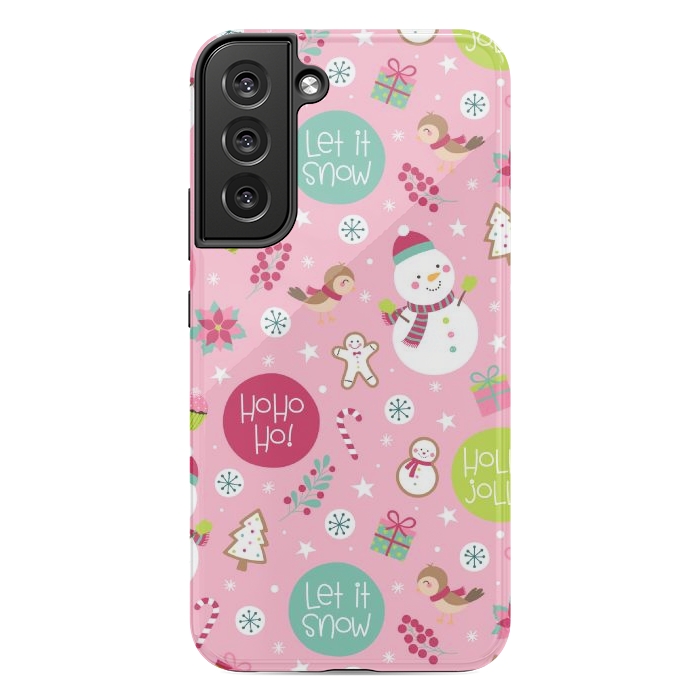 Galaxy S22 plus StrongFit Pink for christmas by ArtsCase