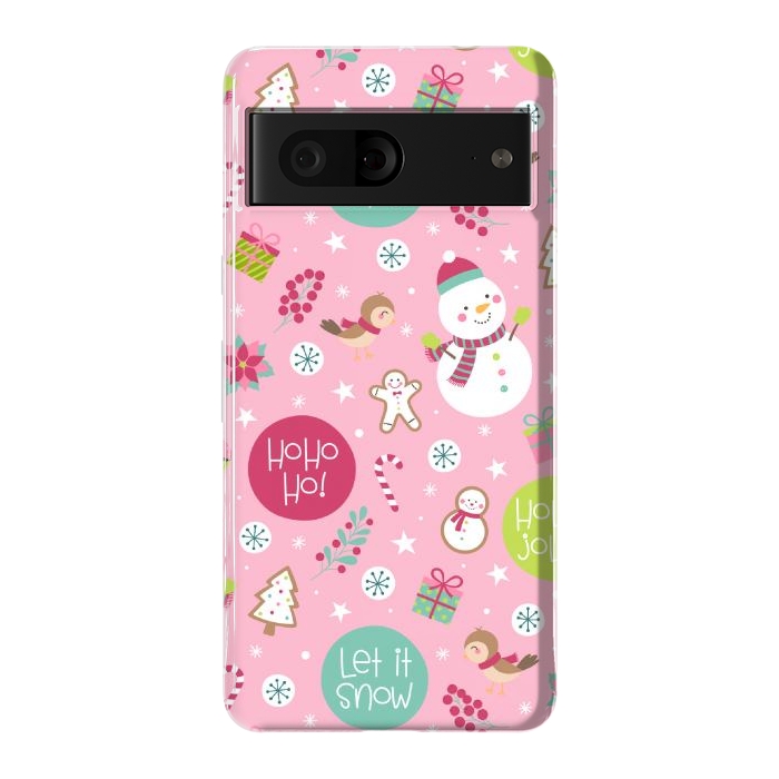 Pixel 7 StrongFit Pink for christmas by ArtsCase